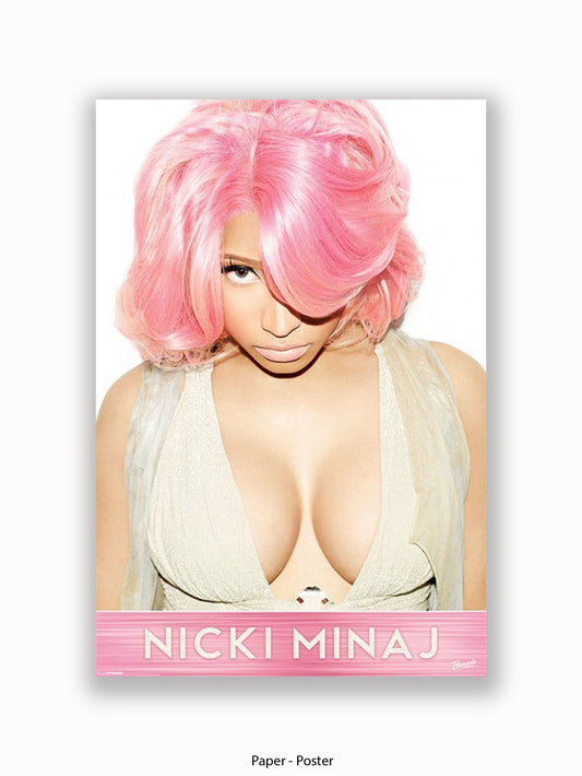 Nicki Minaj  Pink Hair Poster