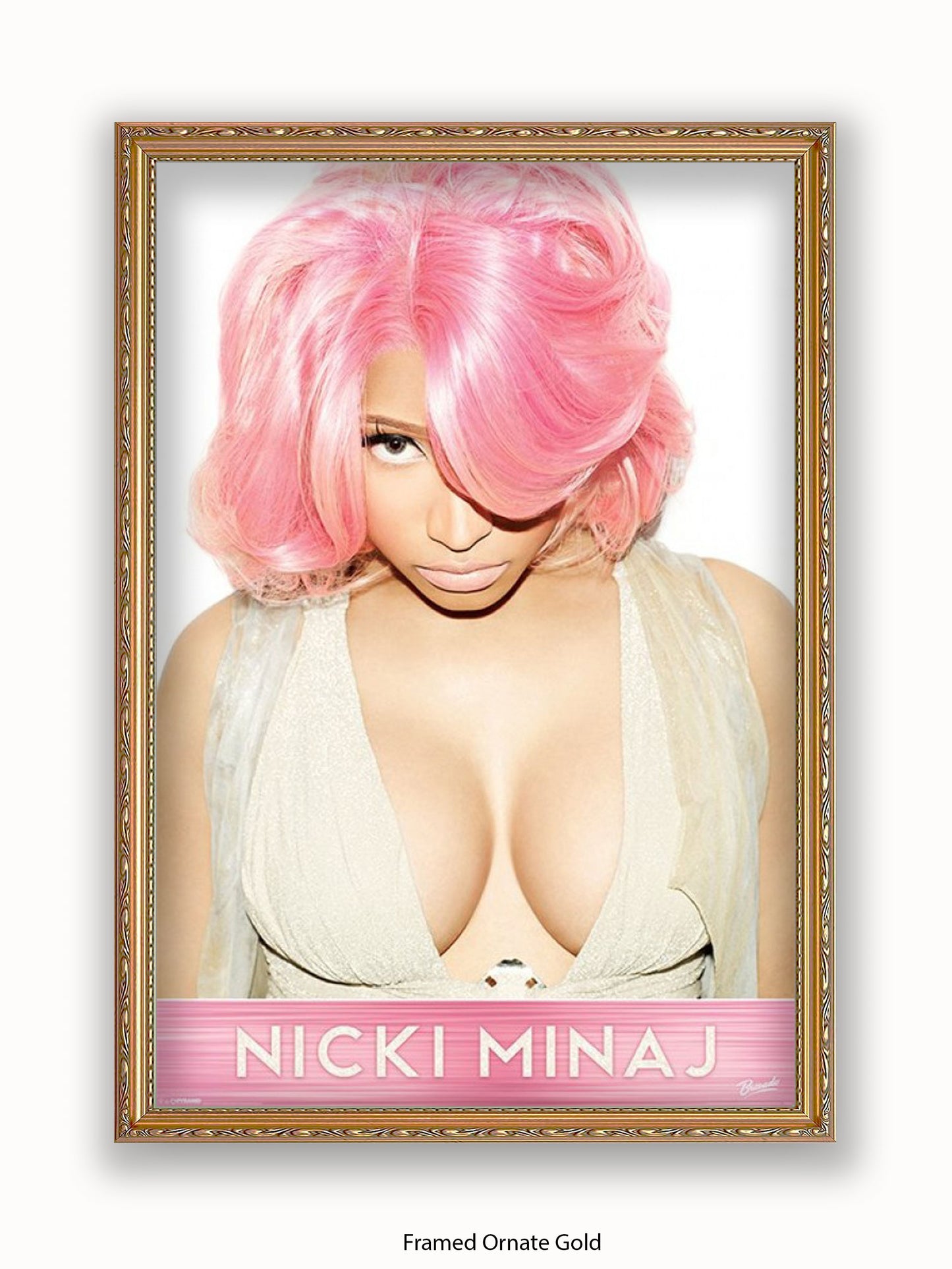 Nicki Minaj  Pink Hair Poster