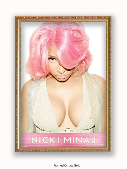 Nicki Minaj  Pink Hair Poster