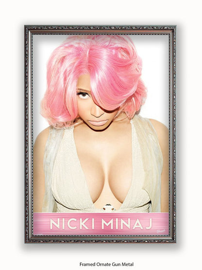 Nicki Minaj  Pink Hair Poster