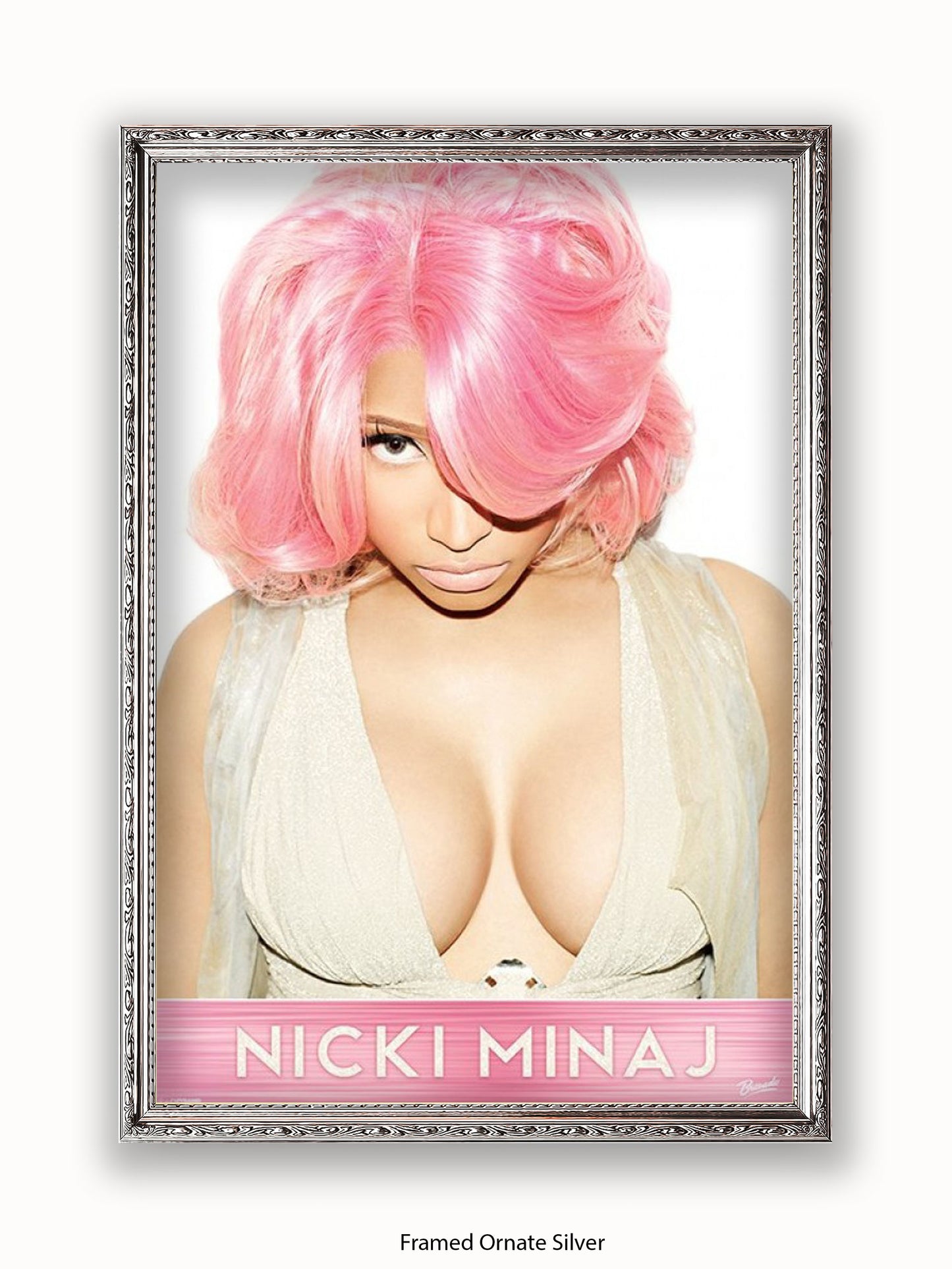 Nicki Minaj  Pink Hair Poster