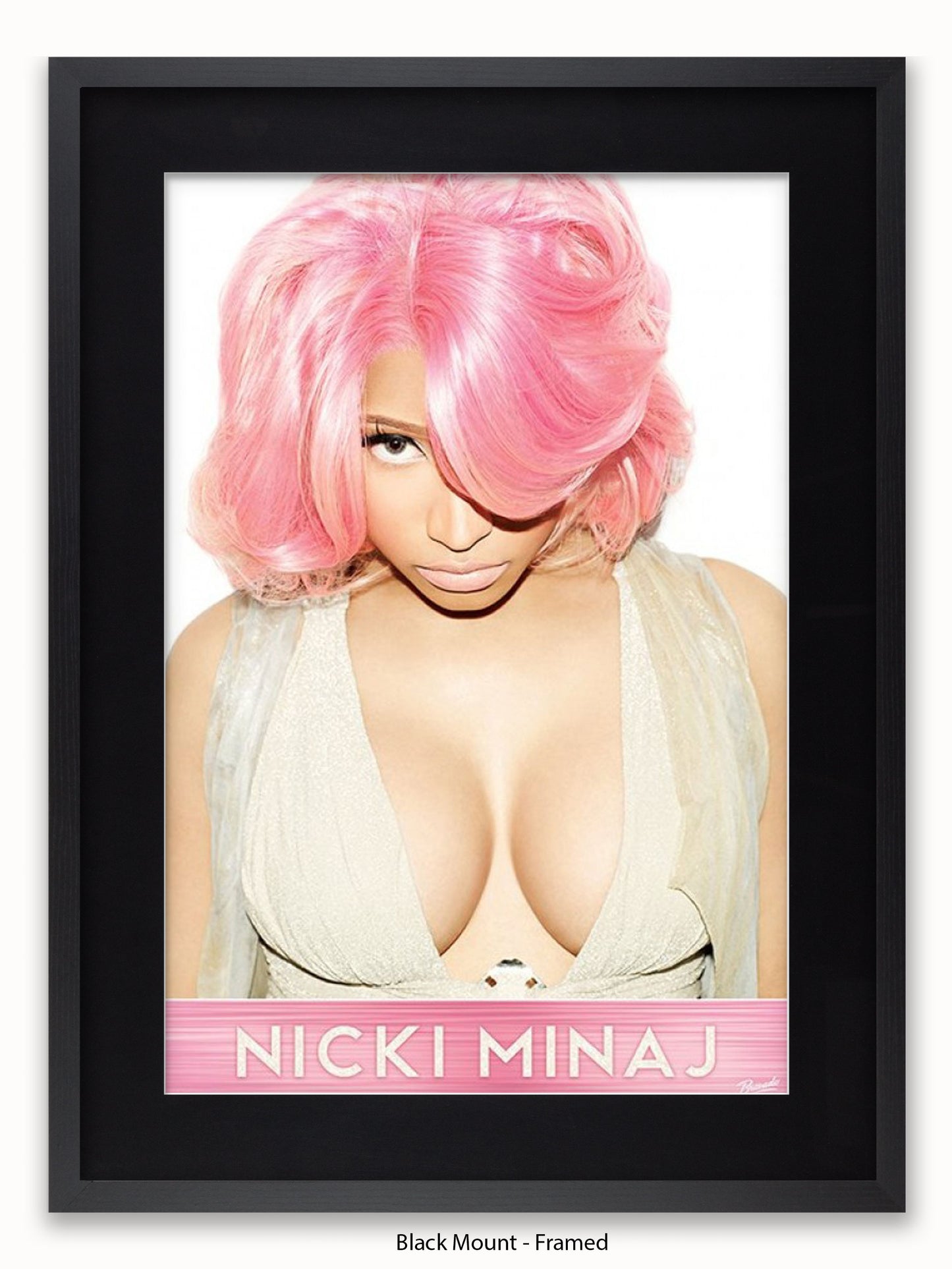 Nicki Minaj  Pink Hair Poster