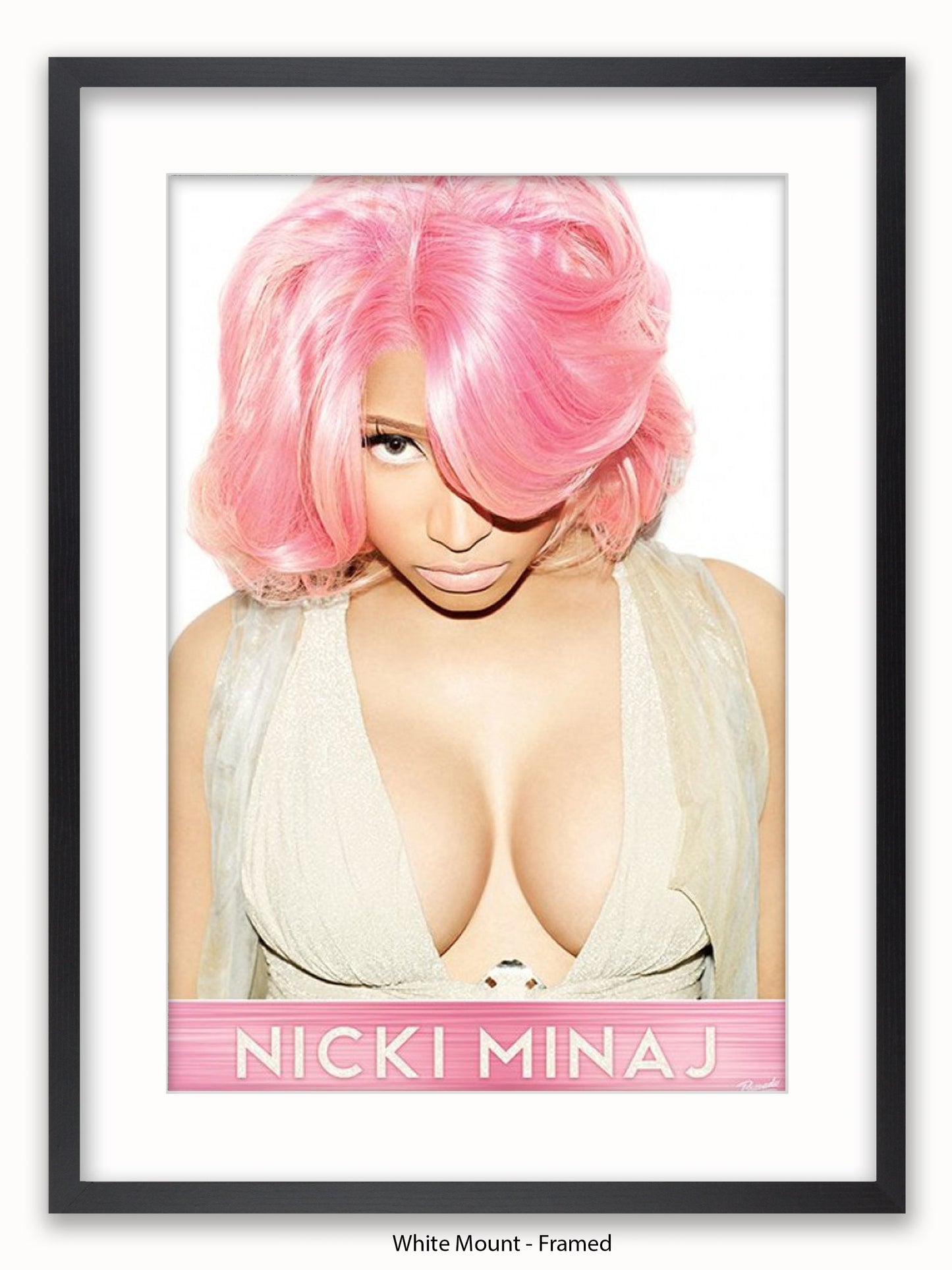 Nicki Minaj  Pink Hair Poster