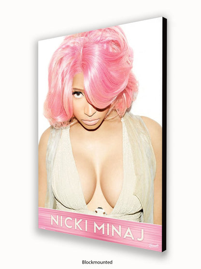 Nicki Minaj  Pink Hair Poster