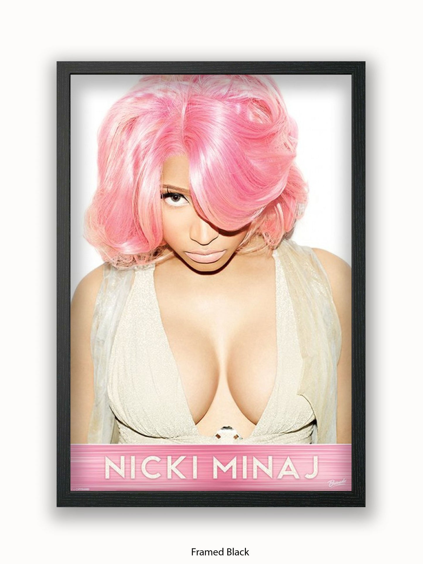 Nicki Minaj  Pink Hair Poster