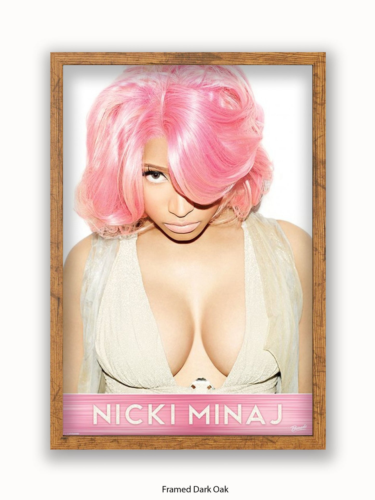 Nicki Minaj  Pink Hair Poster