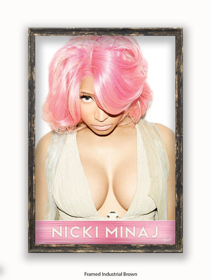 Nicki Minaj  Pink Hair Poster