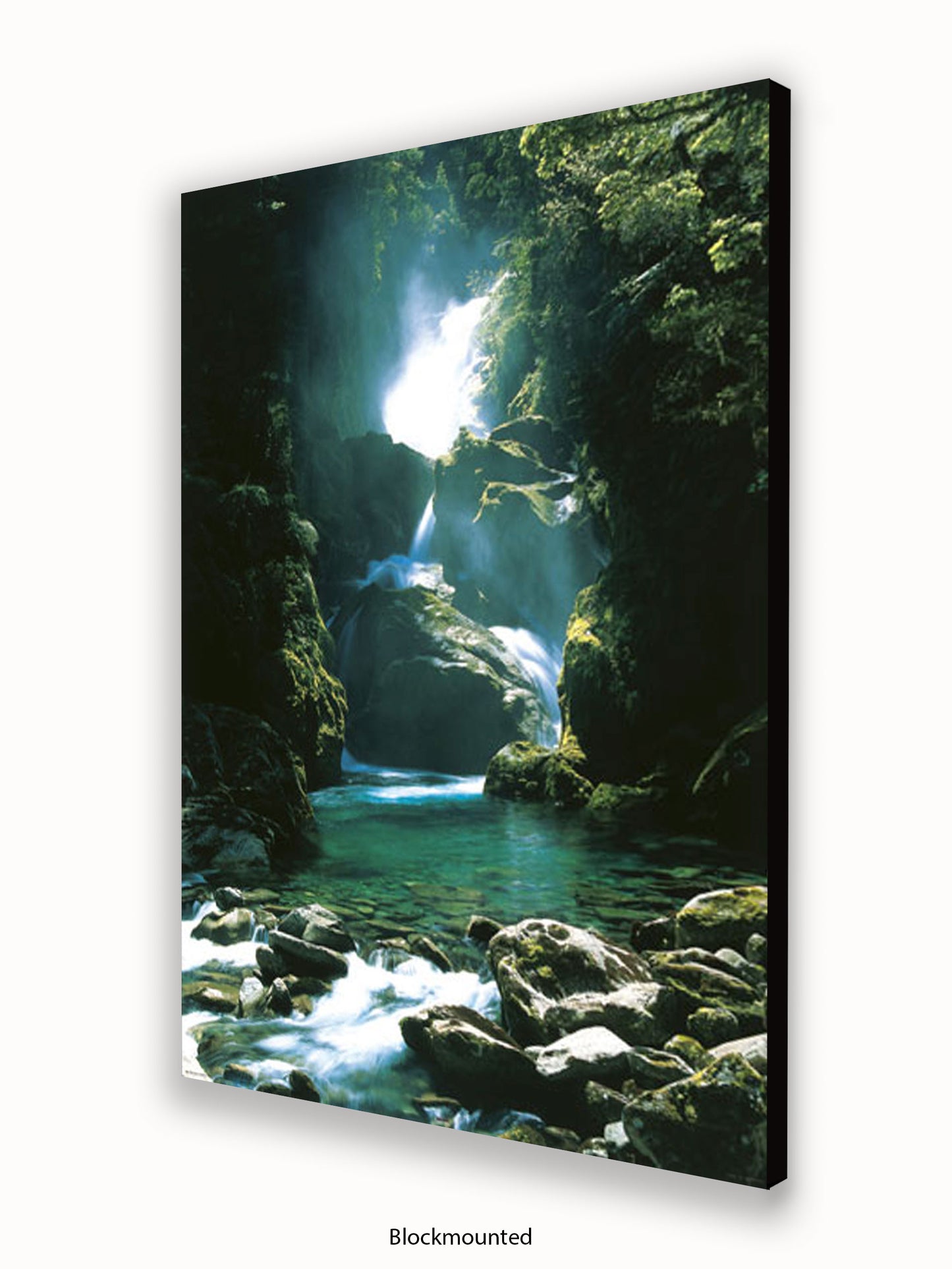 New Zealand Waterfall Poster