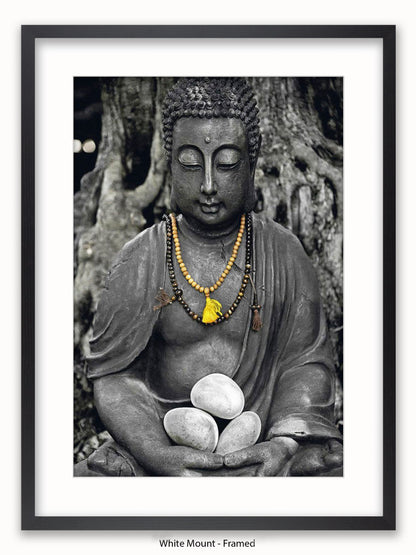 Buddha Stone Poster