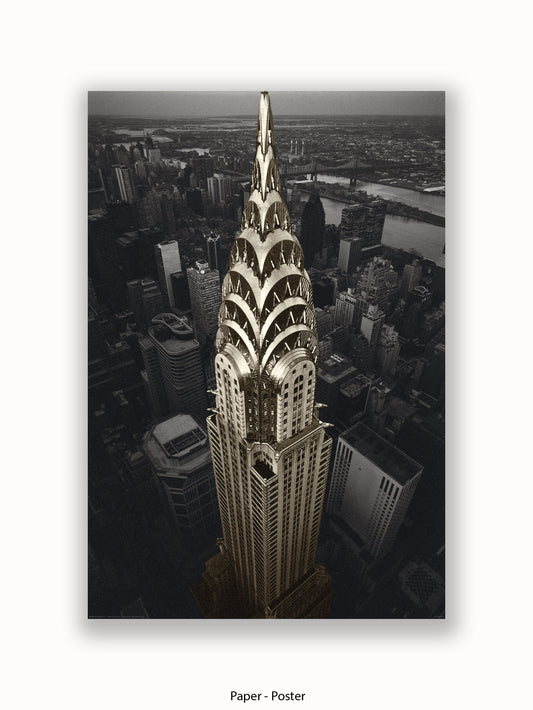 New York Chrysler Buiding Poster