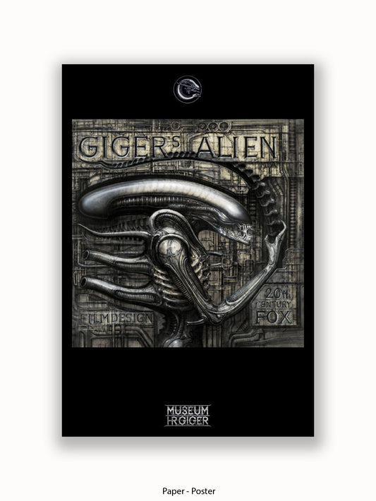 HR Giger Alien Poster