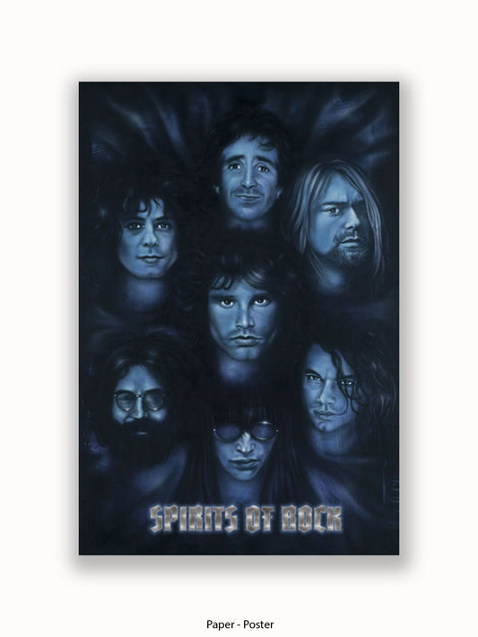 Spiris Of Rock Poster