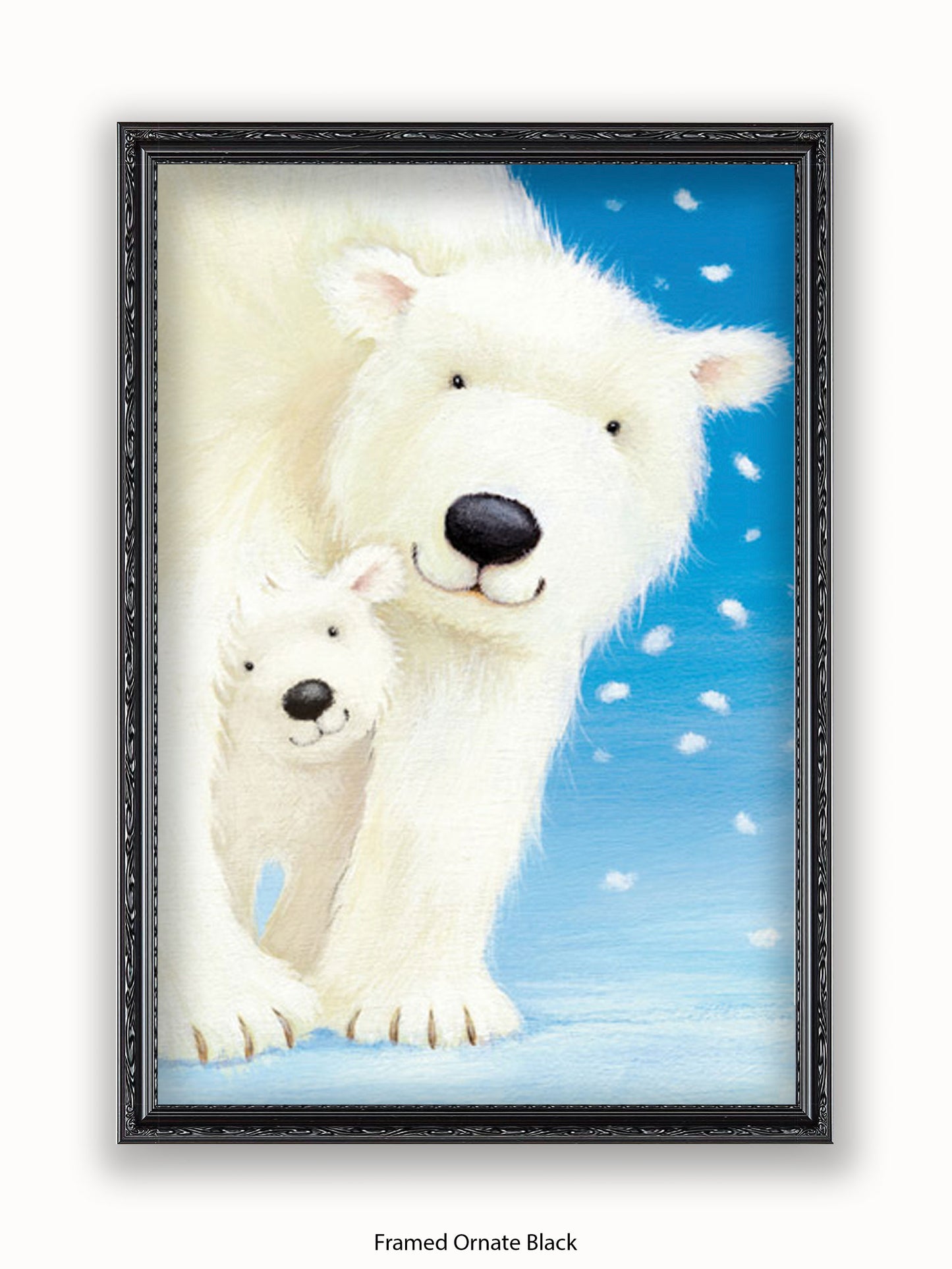 Polar Bears Fluffy Poster