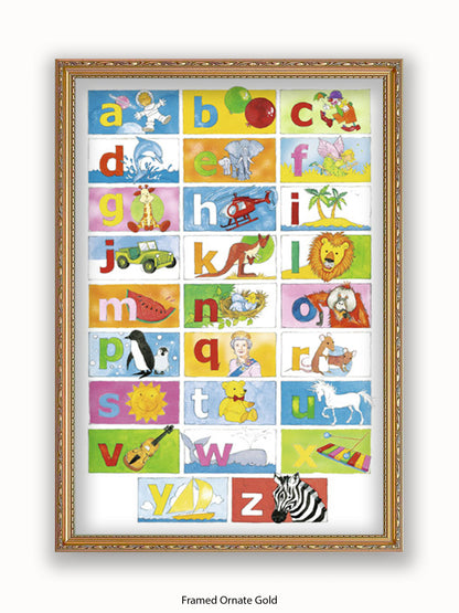 Childrens Abc New Poster