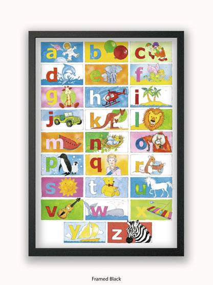 Childrens Abc New Poster