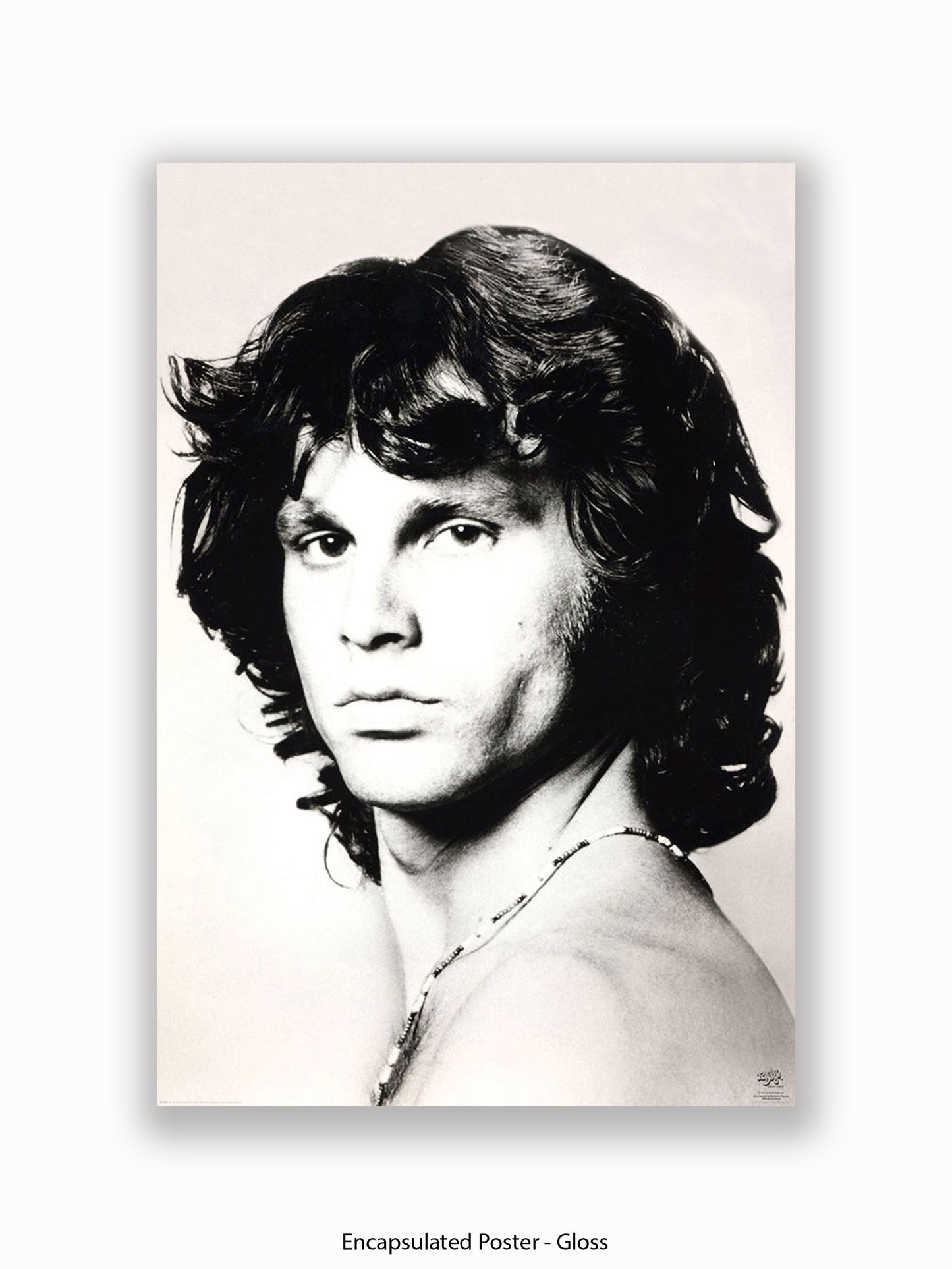 Jim Morrison Side Profile Poster