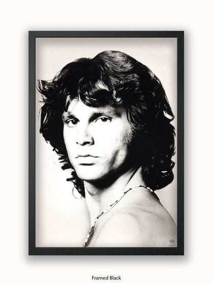 Jim Morrison Side Profile Poster