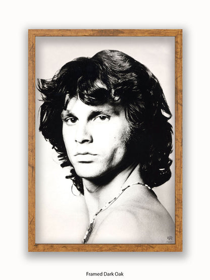 Jim Morrison Side Profile Poster