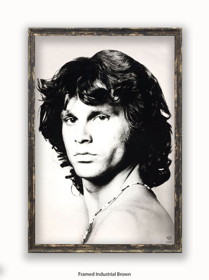 Jim Morrison Side Profile Poster