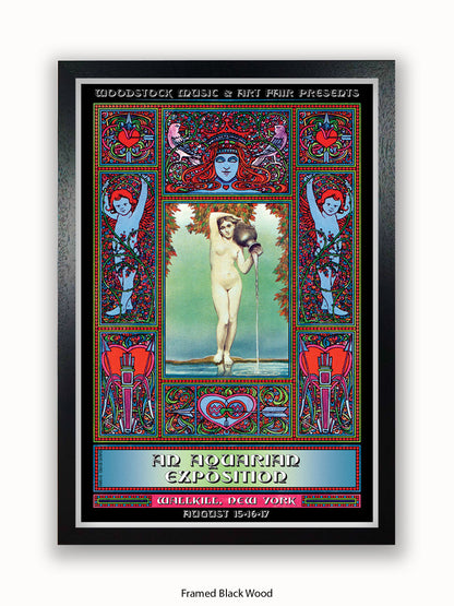 Woodstock New York August Poster