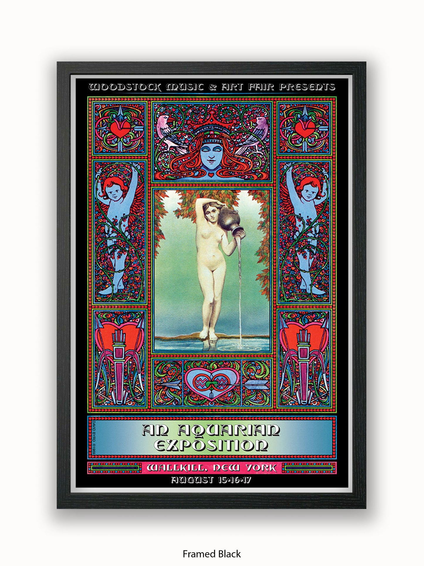 Woodstock New York August Poster