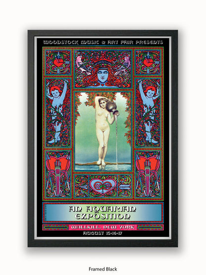 Woodstock New York August Poster