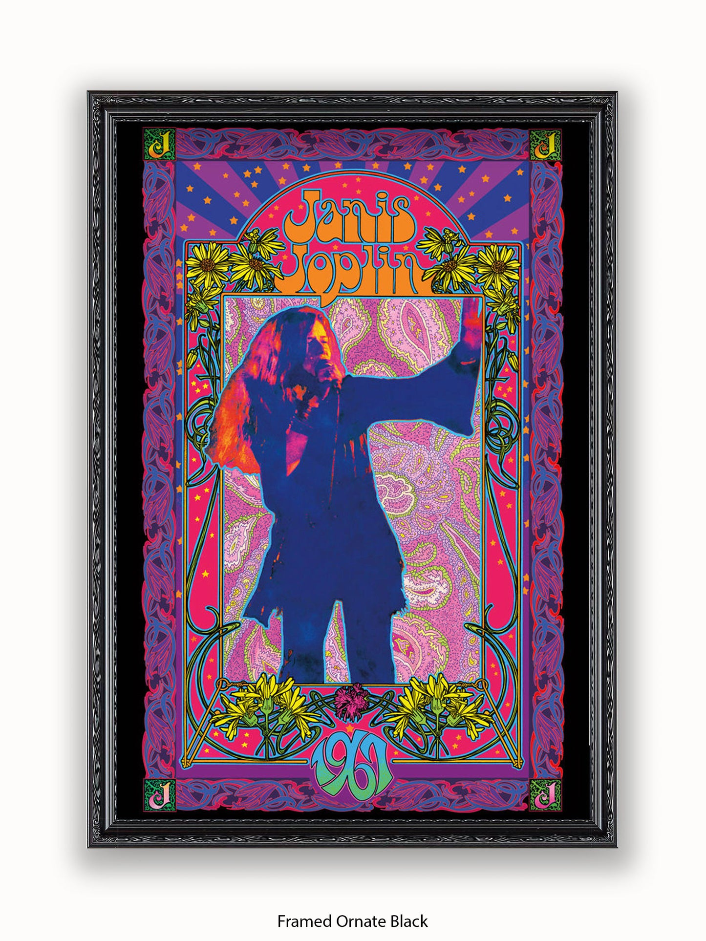 Janis Joplin 1967 Bob Masse Poster