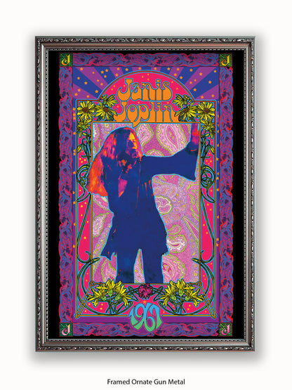 Janis Joplin 1967 Bob Masse Poster