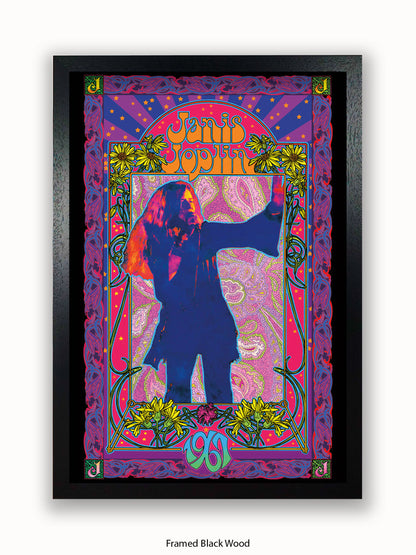 Janis Joplin 1967 Bob Masse Poster