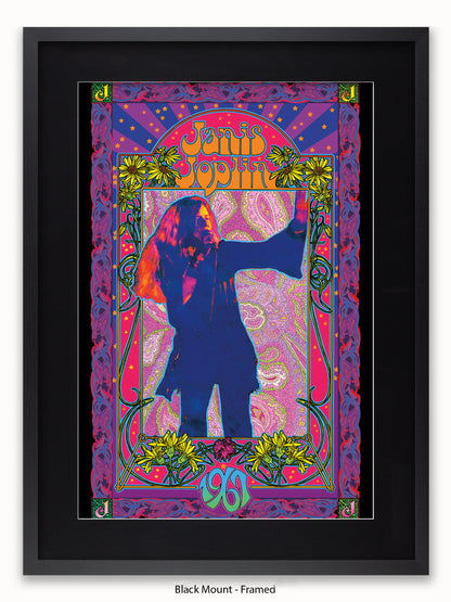 Janis Joplin 1967 Bob Masse Poster