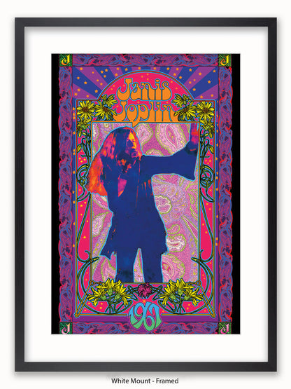 Janis Joplin 1967 Bob Masse Poster