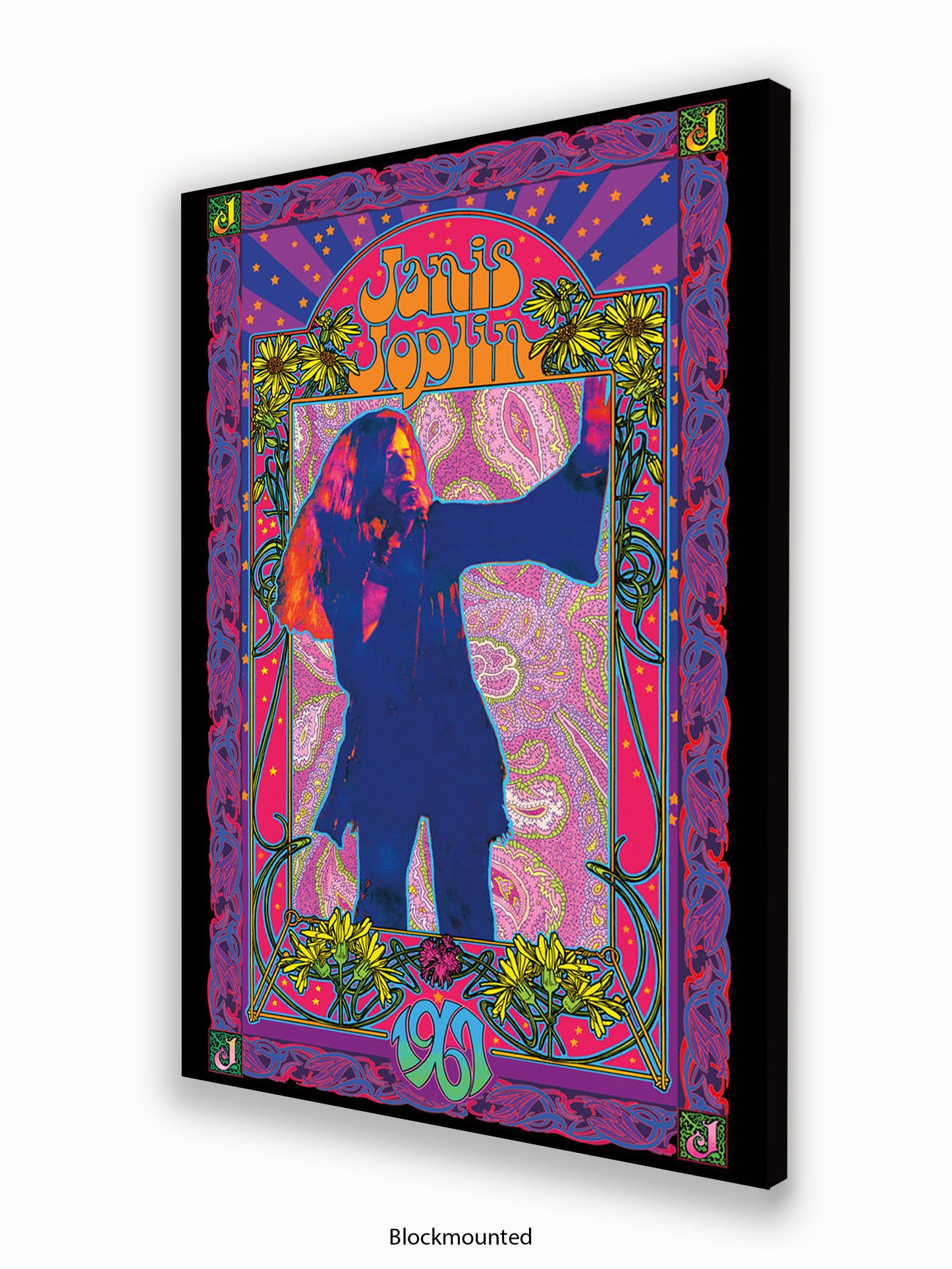 Janis Joplin 1967 Bob Masse Poster