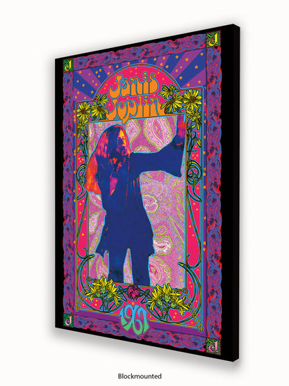 Janis Joplin 1967 Bob Masse Poster