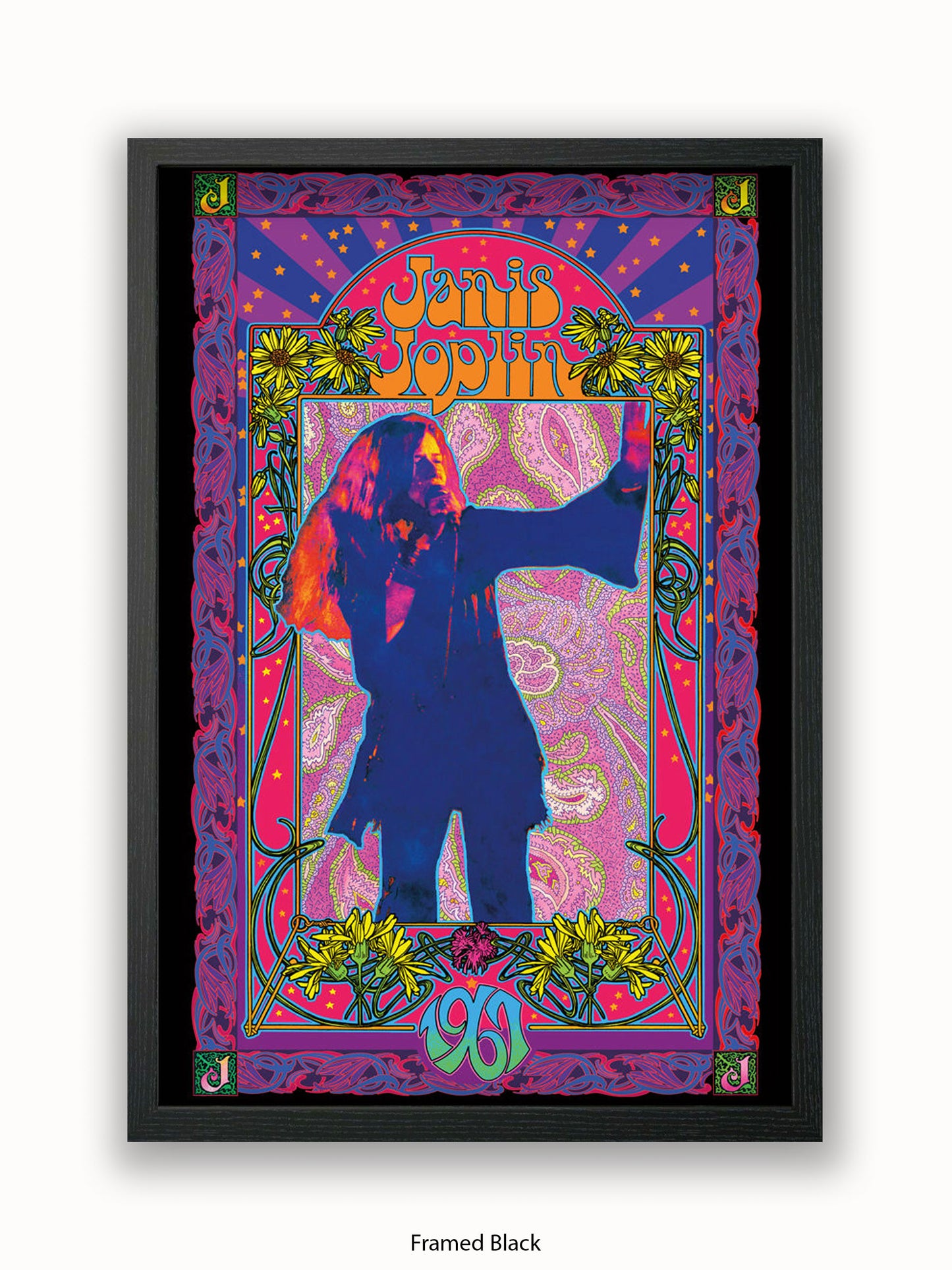 Janis Joplin 1967 Bob Masse Poster