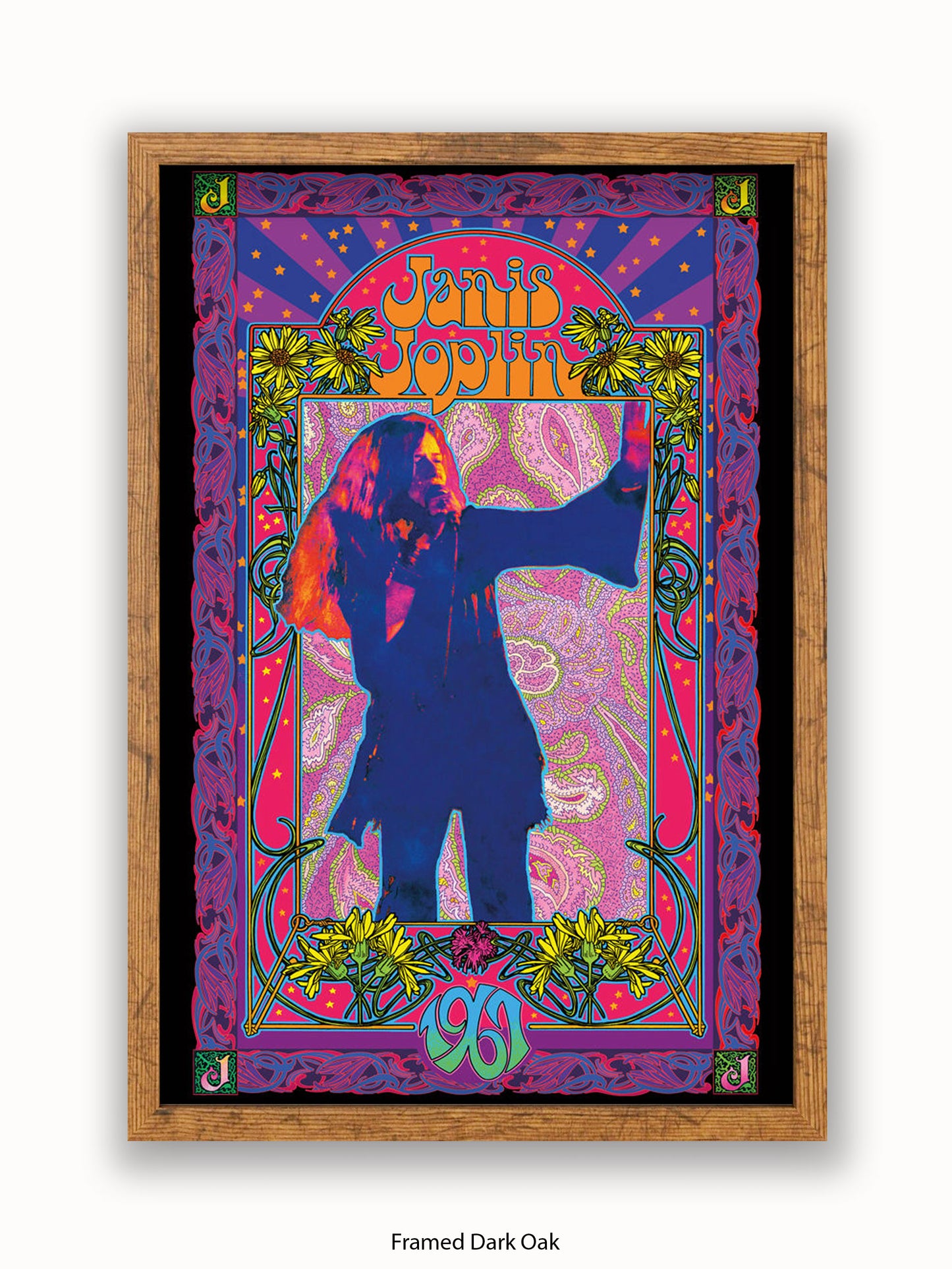 Janis Joplin 1967 Bob Masse Poster