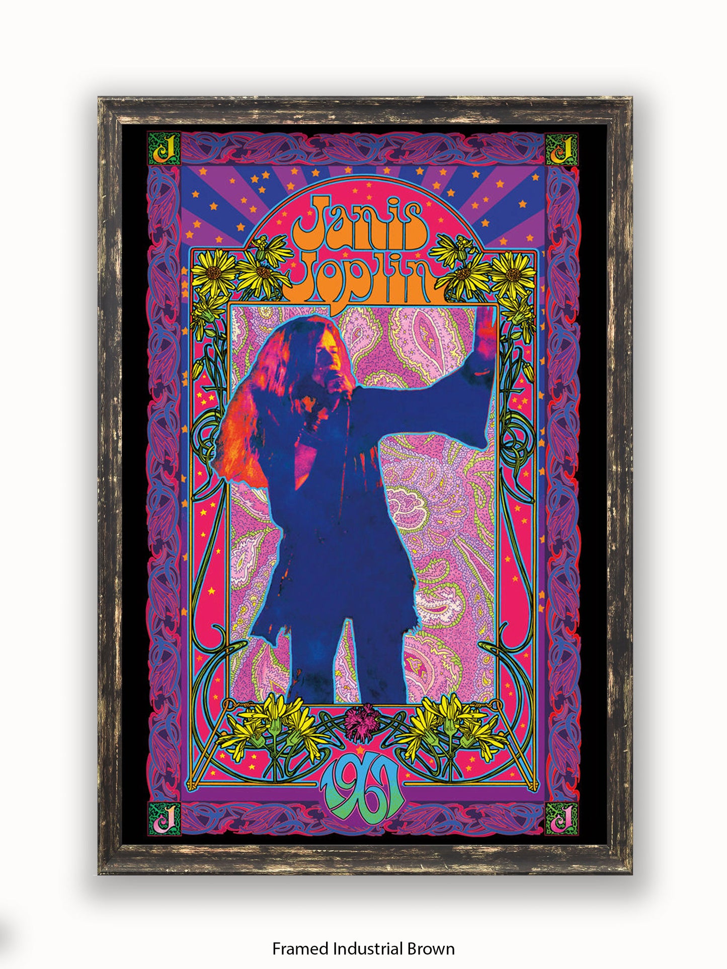 Janis Joplin 1967 Bob Masse Poster