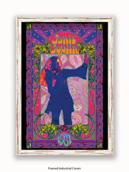 Janis Joplin 1967 Bob Masse Poster