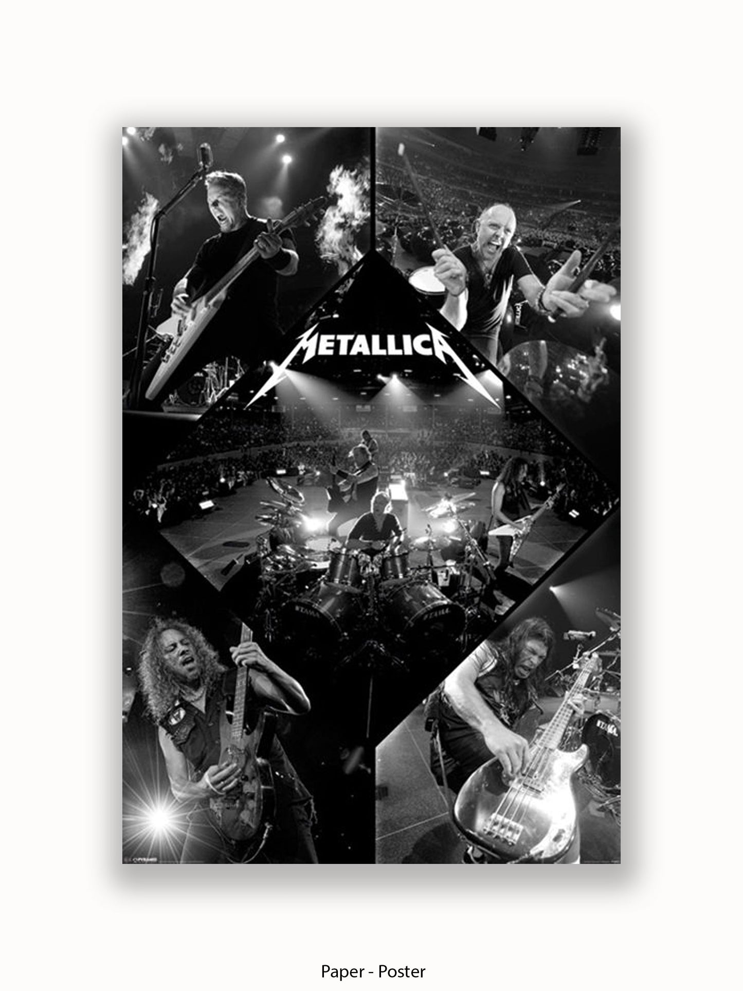 Metallica Live Poster