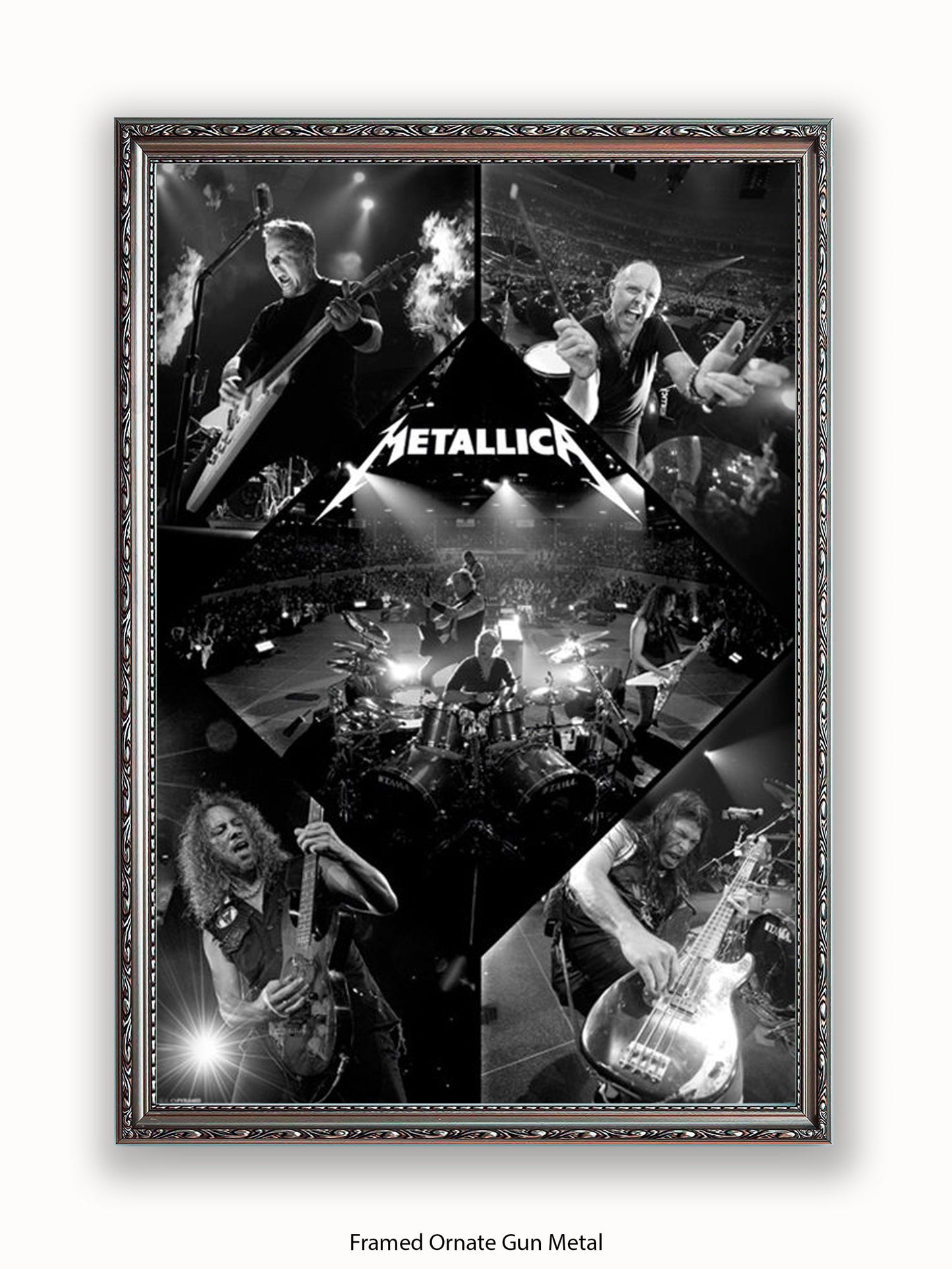 Metallica Live Poster