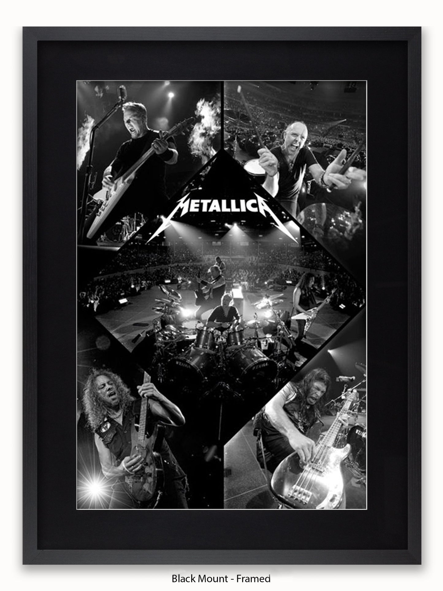 Metallica Live Poster