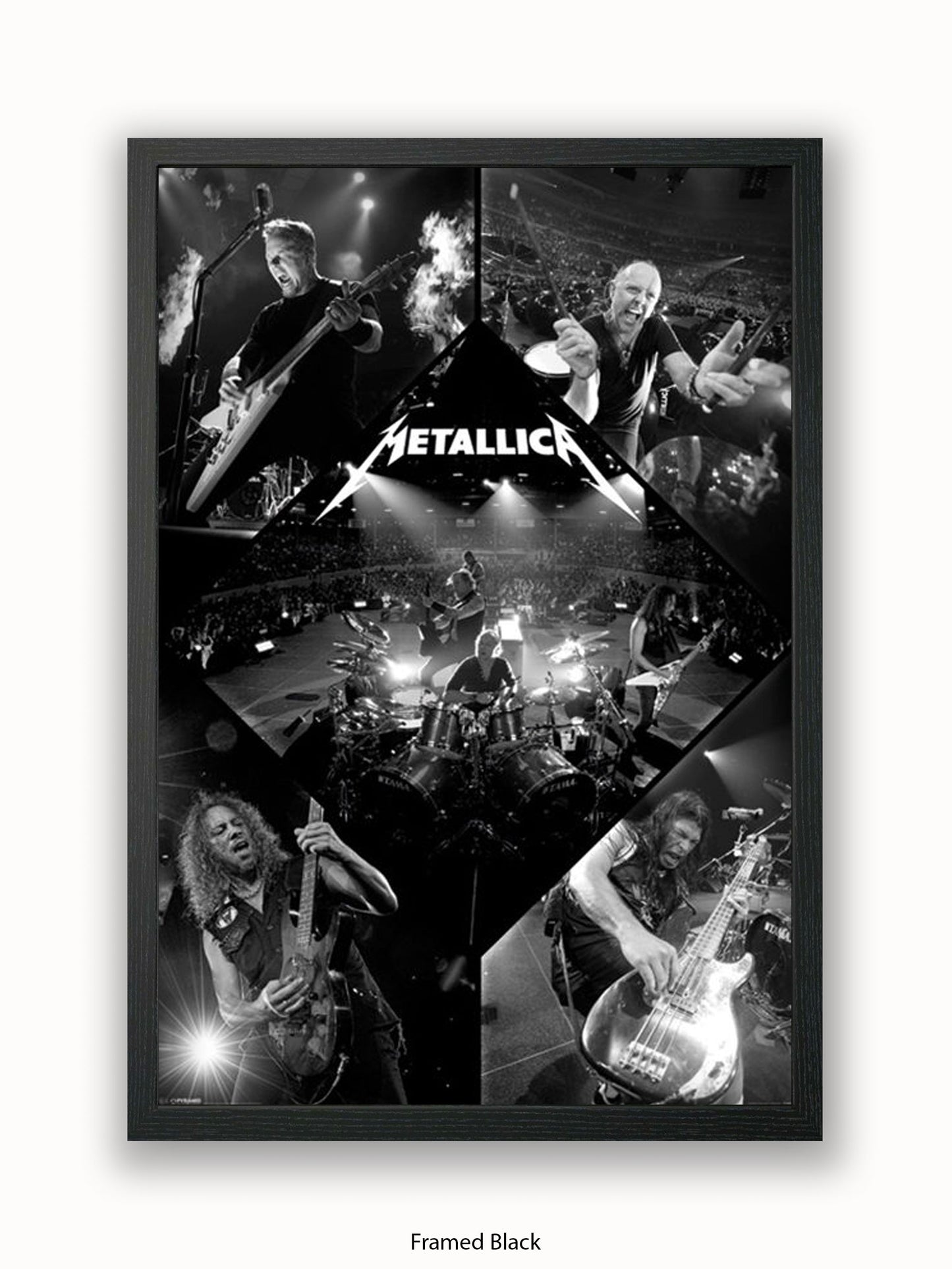 Metallica Live Poster