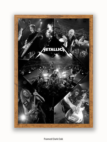 Metallica Live Poster