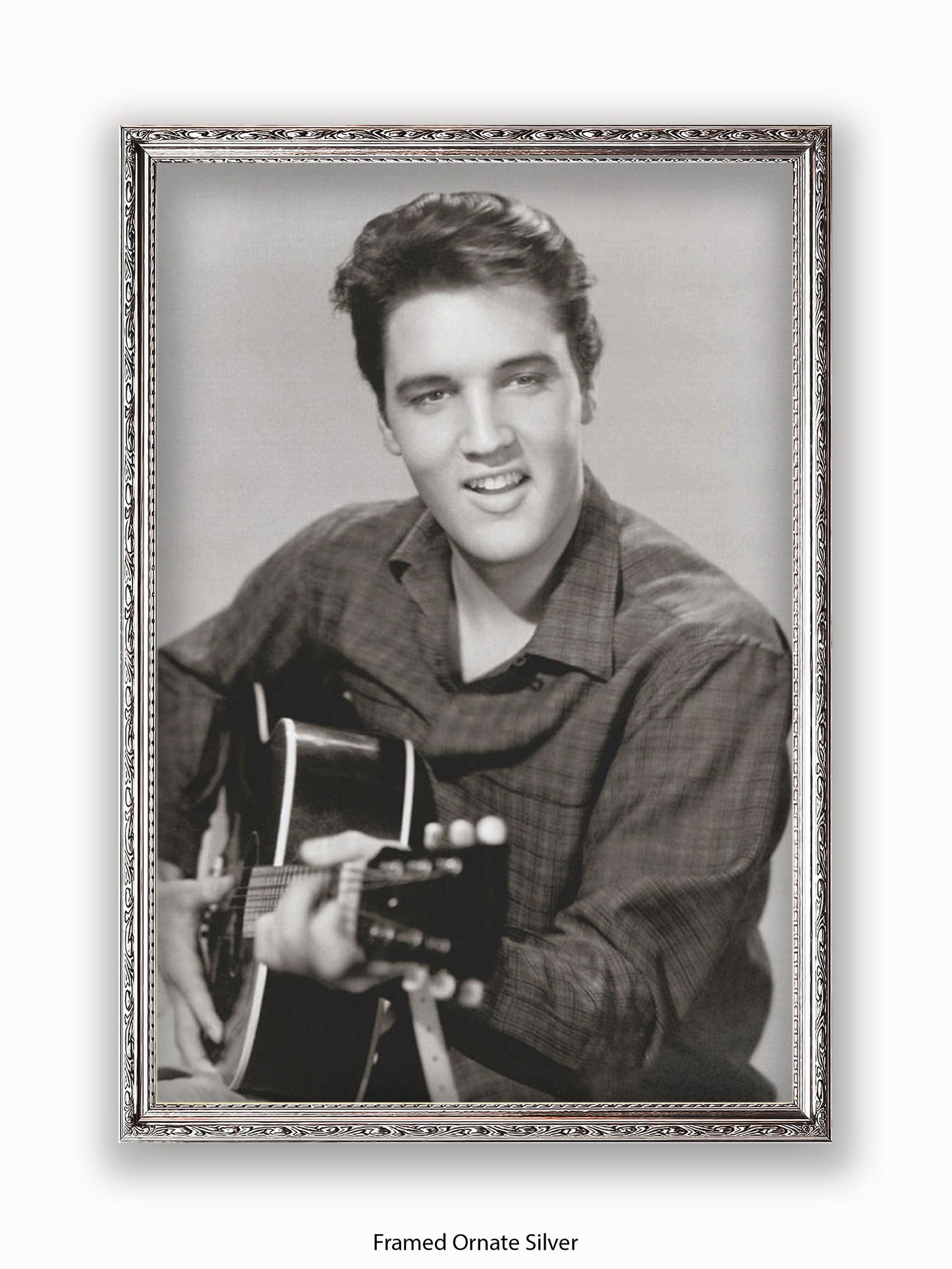 Elvis Presley Love Me Tender Guitar Poster