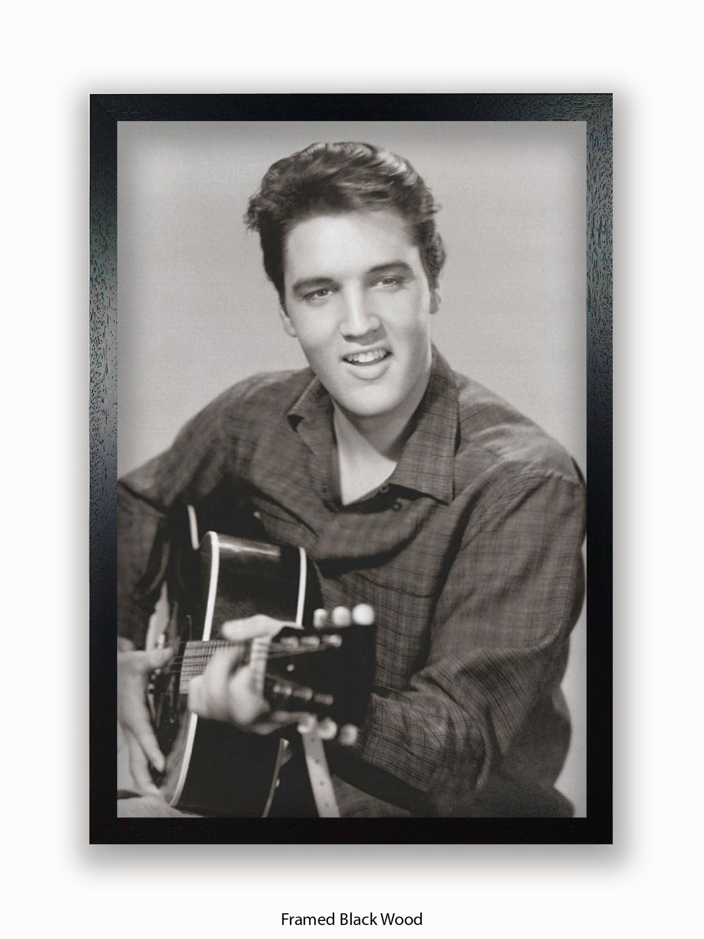 Elvis Presley Love Me Tender Guitar Poster