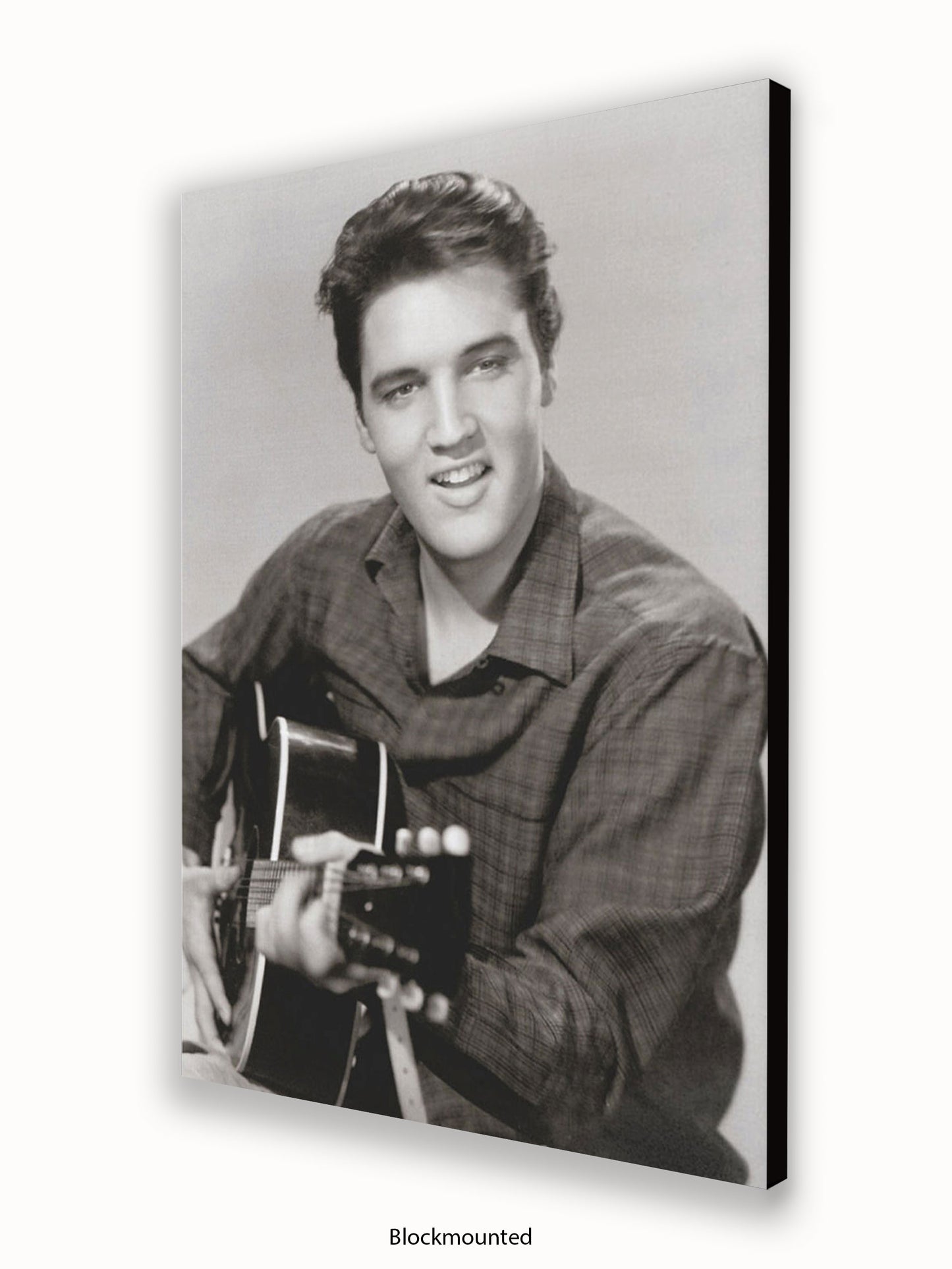 Elvis Presley Love Me Tender Guitar Poster