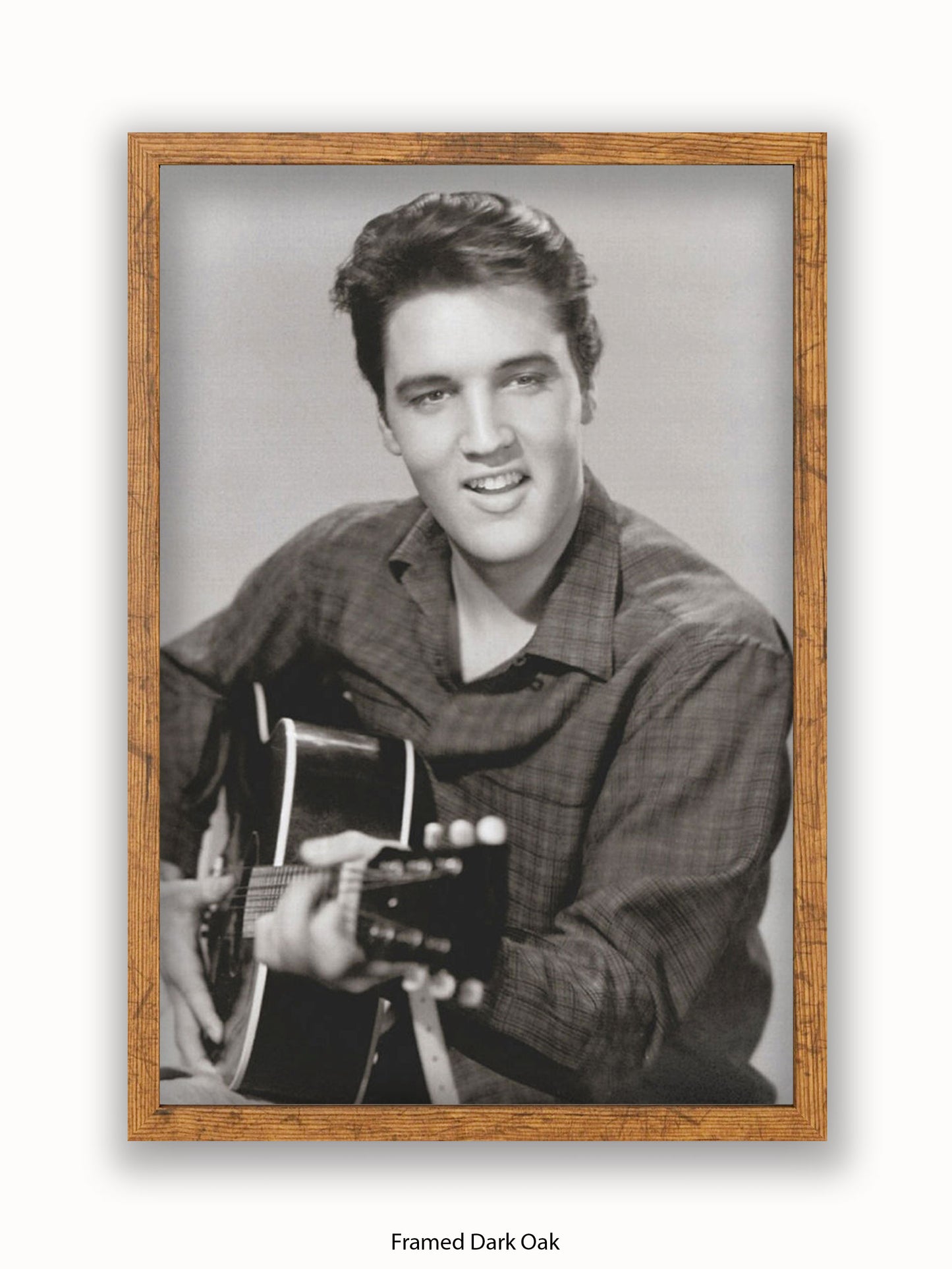 Elvis Presley Love Me Tender Guitar Poster