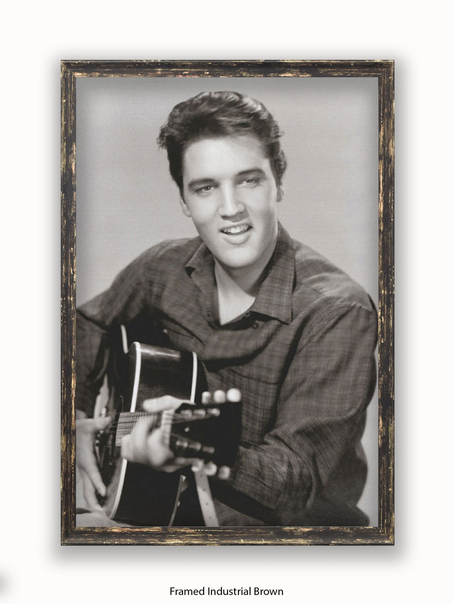 Elvis Presley Love Me Tender Guitar Poster