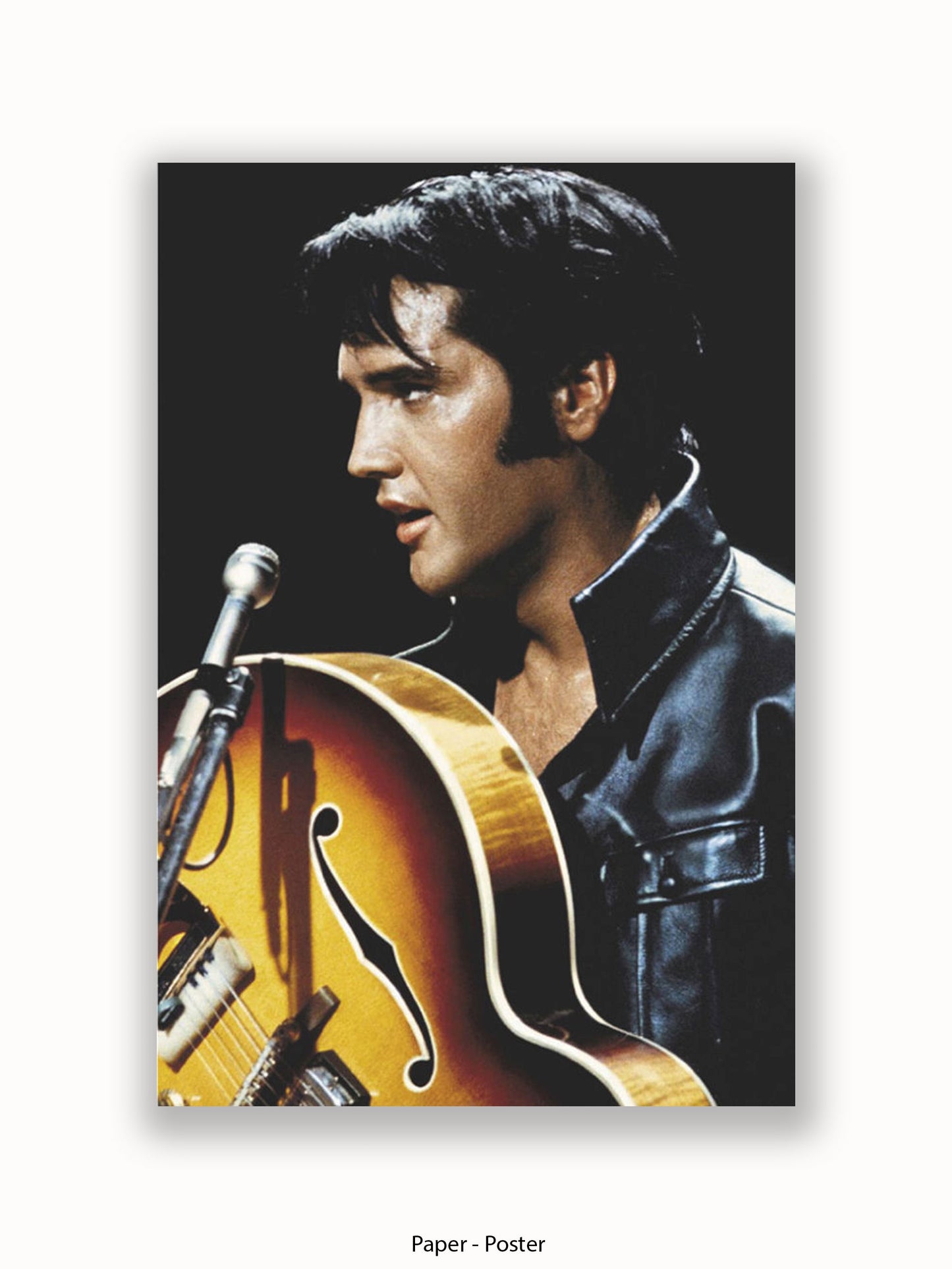 Elvis Presley King Of Rock n Roll Poster