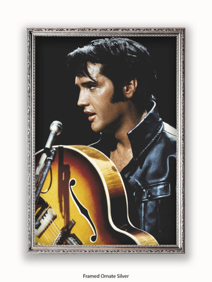 Elvis Presley King Of Rock n Roll Poster