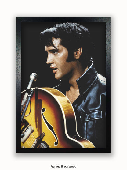 Elvis Presley King Of Rock n Roll Poster